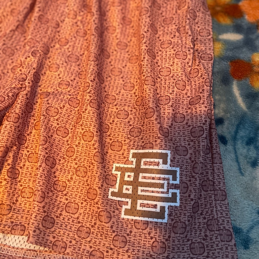 Eric Emanuel Maroon Patterned Athletic Shorts NWT - image 3
